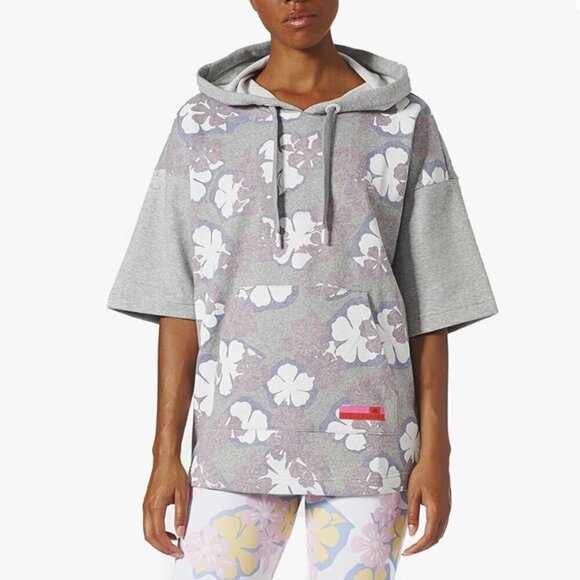 Adidas by Stella McCartney Stellasport Training Floral Hoodie‎ Climalite Small - Picture 1 of 10
